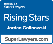 Rated by Super Lawyers | Rising Stars | Jordan Golinowski | SuperLawyers.com